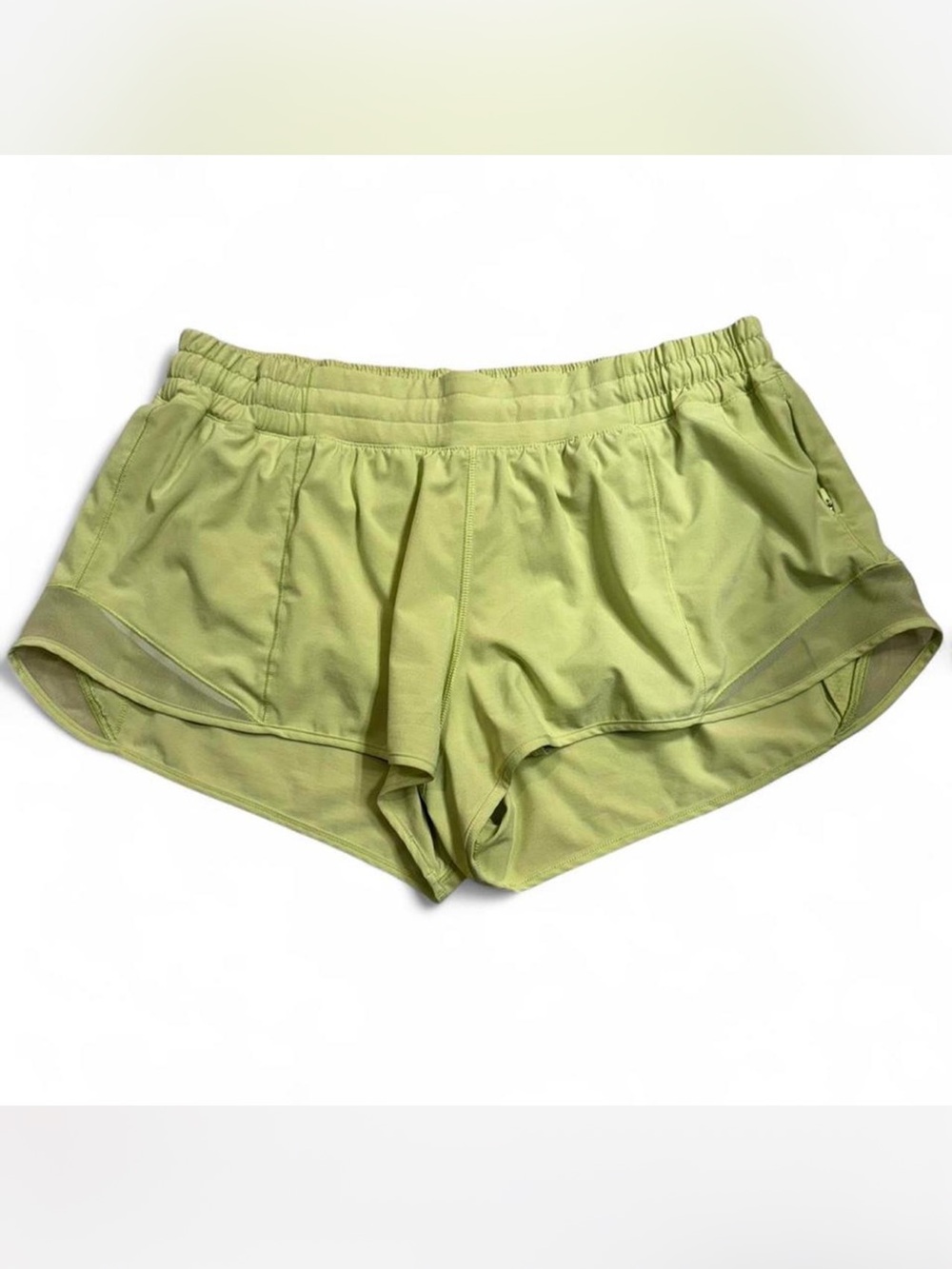 lululemon athletica Women’s Light Green Athletic Shorts